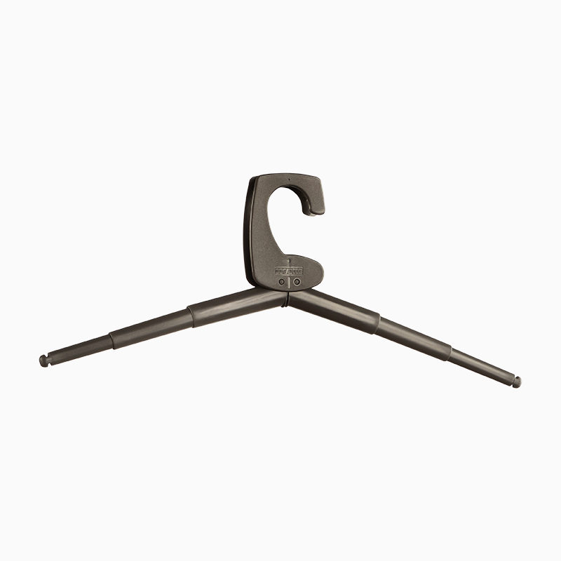 Hanger Pocket-sized clothes hanger brown 1